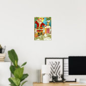 Weihnachten im Schornstein Poster (Heimbüro)
