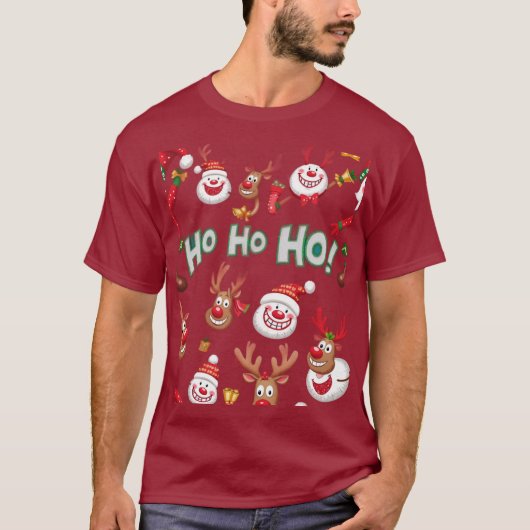 Weihnachten im Schwitzen Extravaganza T-Shirt (Vorderseite)