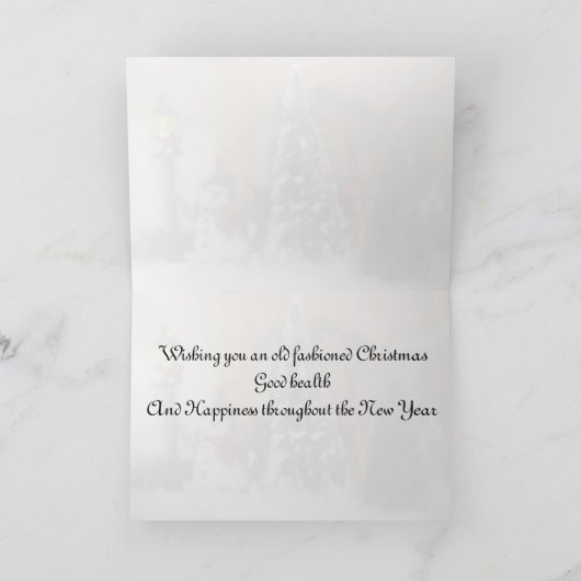 Weihnachten im Snowman-Dorf (Innenseite)