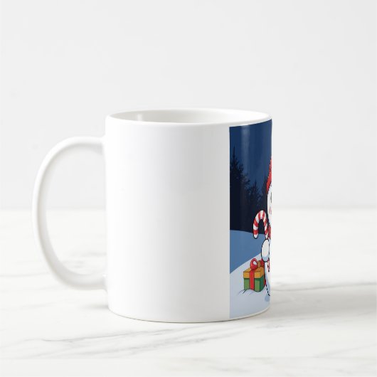 Weihnachten im Snowman Kaffeetasse (Links)