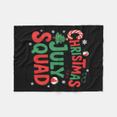 Weihnachten im Sommer Christmas im Juli-Squad Lust Fleecedecke (Vorderseite (Horizontal))