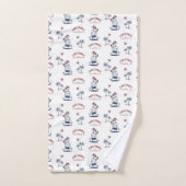 Weihnachten im Sommer im Juli Badhandtuch Set (Handtuch)