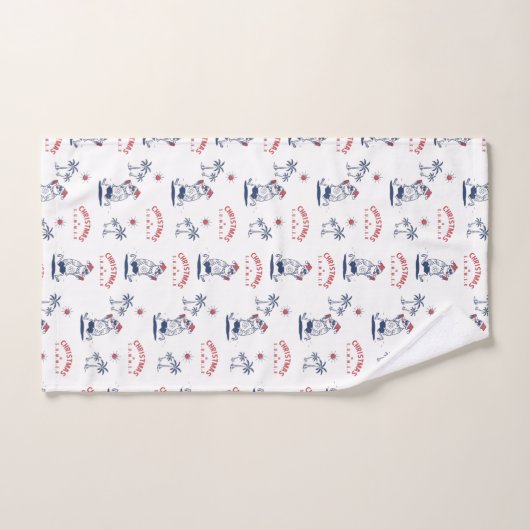 Weihnachten im Sommer im Juli Badhandtuch Set (Handtuch)