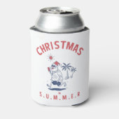 Weihnachten im Sommer im Juli Dosenkühler (Kanne Rückseite)