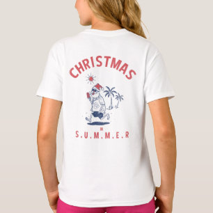 Weihnachten im Sommer im Juli T-Shirt