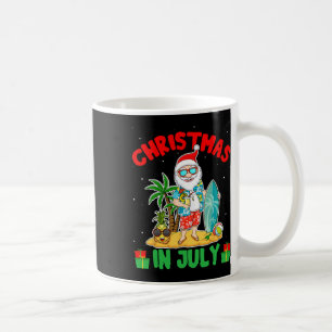 Weihnachten im Sommer im Juli - Tropischer Weihnac Kaffeetasse