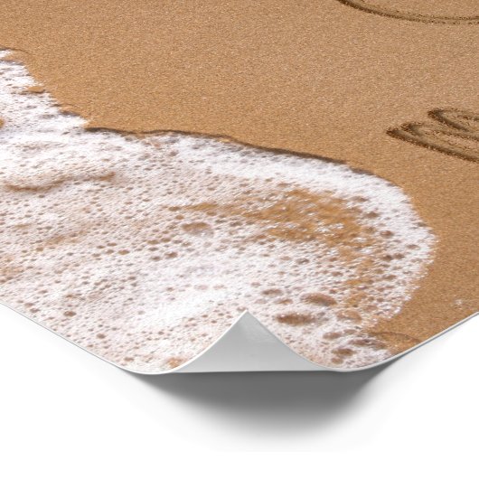 Weihnachten im Sommer Poster (Ecke)