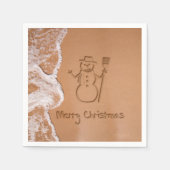 Weihnachten im Sommer Serviette (Vorderseite)