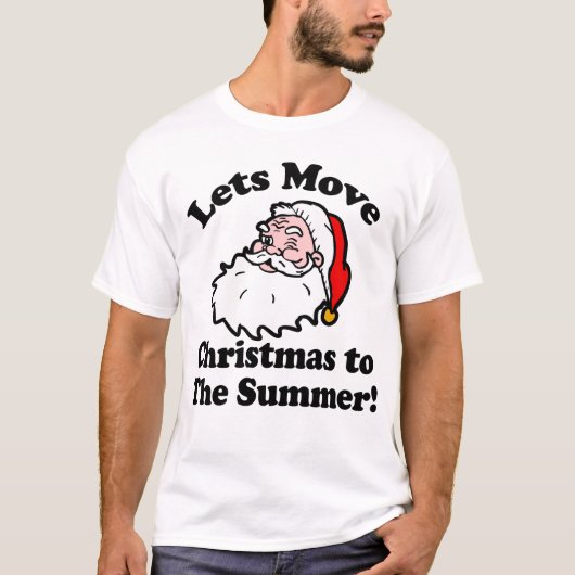 Weihnachten im Sommer T-Shirt (Vorderseite)