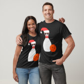 Weihnachten im Sport - Bowling Snowman Bowling T-Shirt (Unisex)
