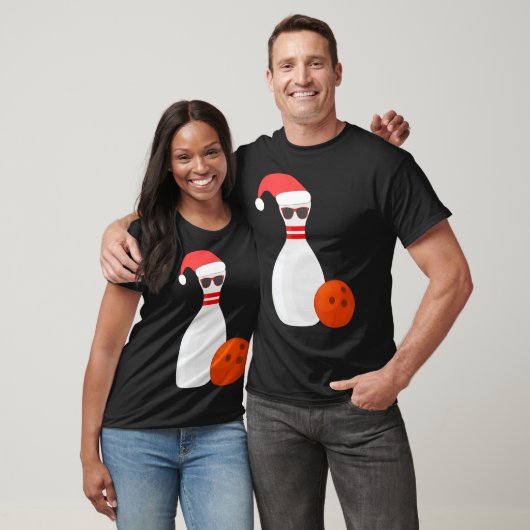 Weihnachten im Sport - Bowling Snowman Bowling T-Shirt (Unisex)