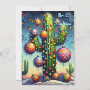 Weihnachten im Südwesten der Wüste Saguaro