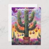 Weihnachten im Südwesten der Wüste Saguaro (Vorne/Hinten)