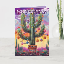 Weihnachten im Südwesten der Wüste Saguaro