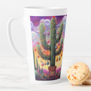 Weihnachten im Südwesten der Wüste Saguaro Milchtasse