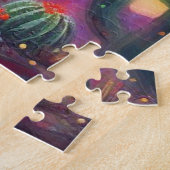 Weihnachten im Südwesten der Wüste Saguaro Puzzle (Seite)