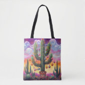 Weihnachten im Südwesten der Wüste Saguaro Tasche (Vorderseite)