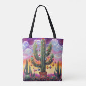 Weihnachten im Südwesten der Wüste Saguaro Tasche (Rückseite)