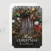 Weihnachten im Südwesten - Klassischer Kranz mit O (Vorne/Hinten)