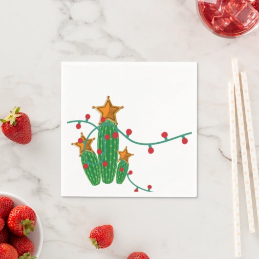 Weihnachten im Südwesten Serviette (Beispiel)