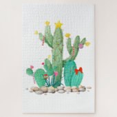 Weihnachten im Südwesten von Holiday Cactus Puzzle (Vertikal)