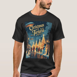 Weihnachten im T-Shirt der Verschwörung in Tartari