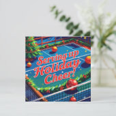Weihnachten im Tennis (Stehend Vorderseite)