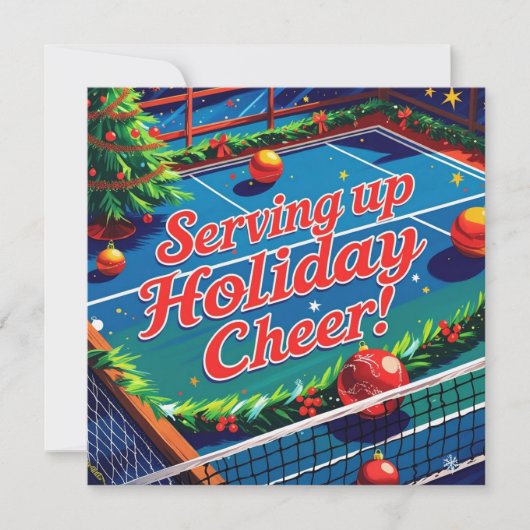 Weihnachten im Tennis (Vorderseite)
