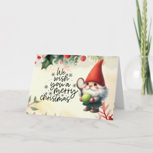 Weihnachten im Tennis für den Spieler (Vorderseite)