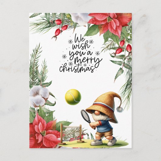 Weihnachten im Tennis für den Spieler (Vorderseite)