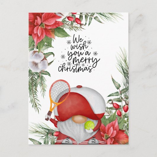 Weihnachten im Tennis für den Spieler (Vorderseite)