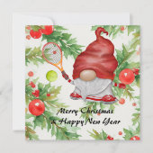 Weihnachten im Tennis für den Spieler (Vorderseite)