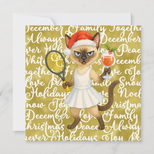 Weihnachten im Tennis für Lieben (Vorderseite)