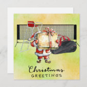 Weihnachten im Tennis mit dem Weihnachtsmann (Vorne/Hinten)