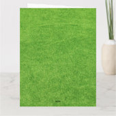 Weihnachten im Tennis mit dem Weihnachtsmann beim  Karte (Rückseite)