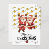 Weihnachten im Tennis mit dem Weihnachtsmann in de (Vorne/Hinten)