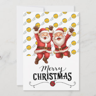 Weihnachten im Tennis mit dem Weihnachtsmann in de