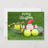 Weihnachten im Tennis mit dem Weihnachtsmann und T (Vorderseite)