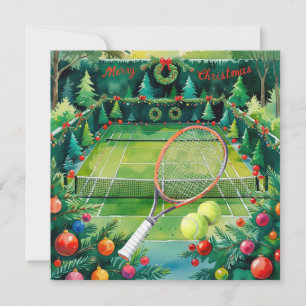 Weihnachten im Tennisplatz