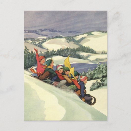 Weihnachten im Tessin, Kinder Rodelbahn mit Aussic (Vorderseite)