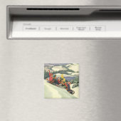 Weihnachten im Tessin, Kinder Rodelbahn mit Aussic Magnet (In Situ (Geschirrspüler))