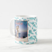 Weihnachten im tropischen Foto Kaffeetasse (Vorderseite Links)