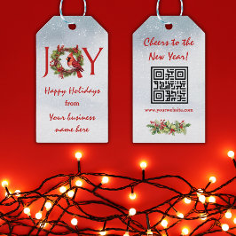 Weihnachten im Unternehmen Geschenkanhänger