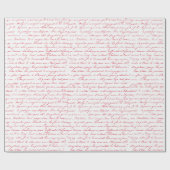 Weihnachten im Urlaub Romantische Vintage französi Geschenkpapier (Flach)