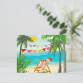 Weihnachten im Urlaub, Weihnachten am Strand, Somm (Stehend Vorderseite)