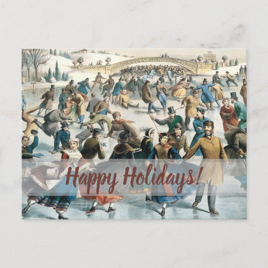 Weihnachten im viktorianischen Central Park Currie (Vorderseite)