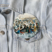 Weihnachten im viktorianischen Central Park Currie Button (Beispiel)
