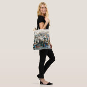 Weihnachten im viktorianischen Central Park Currie Tasche (Am Model)