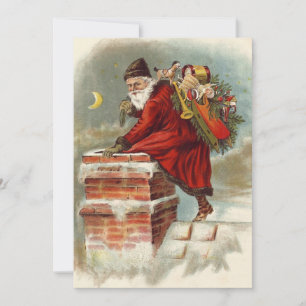 Weihnachten im viktorianischen Stil: Sankt Nikolau Einladung