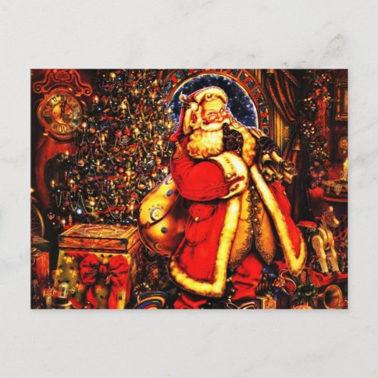 Weihnachten im viktorianischen Stil Santa Claus (Vorderseite)